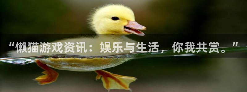 天美娱乐注册地址：“懒猫游戏资讯：娱乐与生活，你我共赏。”