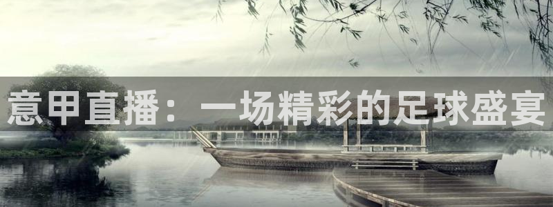 919直播官网：意甲直播：一场精彩的足球盛宴