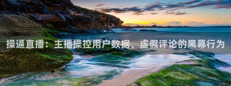 919直播平台：操逼直播：主播操控用户数据、虚假评论的黑幕行为